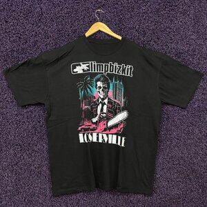 Limp Bizkit Loserville European Tour Poster Band T-Shirt XXL